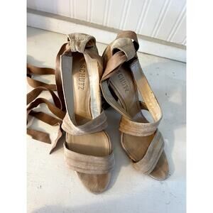 SCHUTZ STRAPPY HIGH HEEL SANDALS SIZE 9B